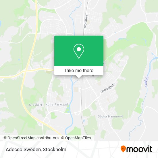 Adecco Sweden map