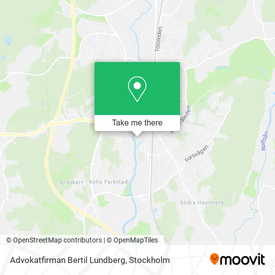 Advokatfirman Bertil Lundberg map