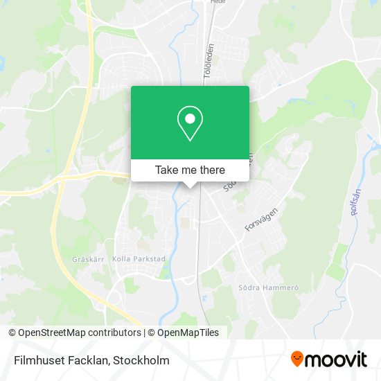 Filmhuset Facklan map