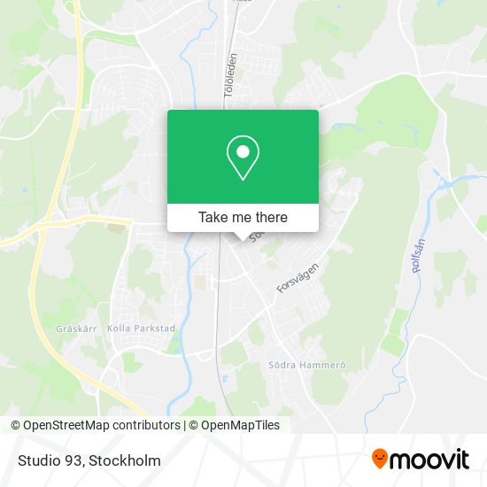 Studio 93 map