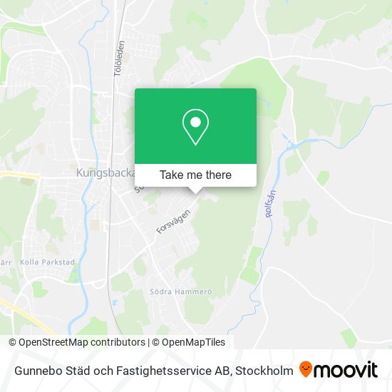 Gunnebo Städ och Fastighetsservice AB map