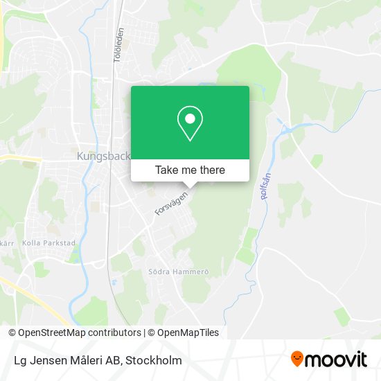 Lg Jensen Måleri AB map