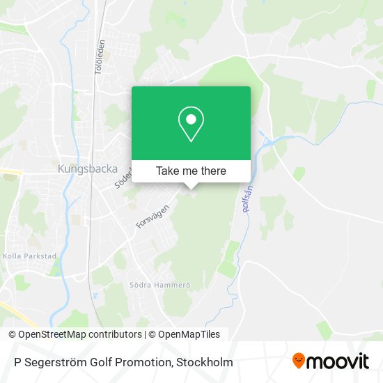 P Segerström Golf Promotion map