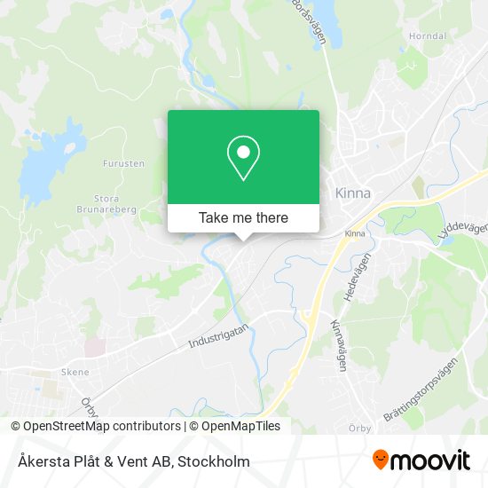 Åkersta Plåt & Vent AB map