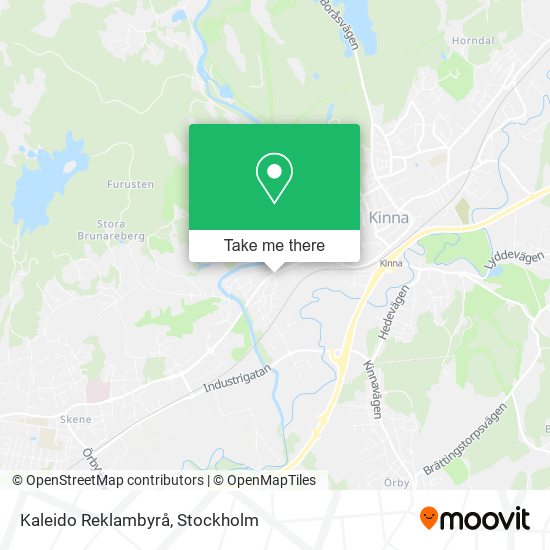 Kaleido Reklambyrå map