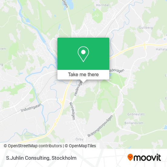 S.Juhlin Consulting map