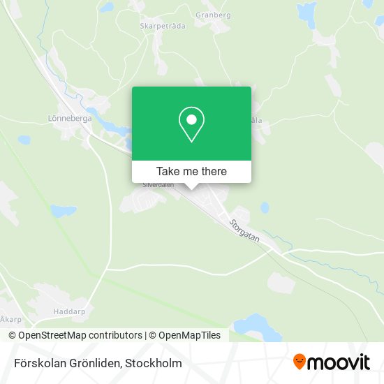 Förskolan Grönliden map