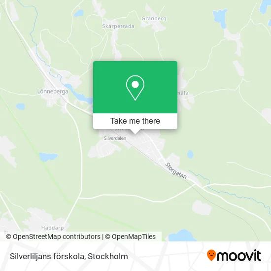 Silverliljans förskola map