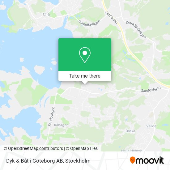 Dyk & Båt i Göteborg AB map