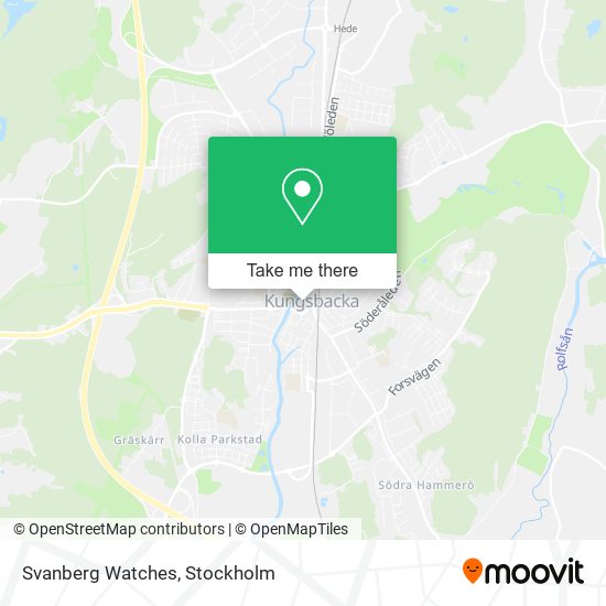 Svanberg Watches map