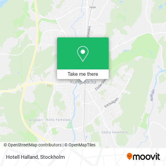 Hotell Halland map