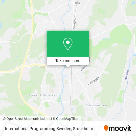 International Programming Sweden map