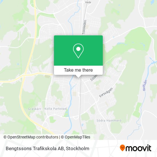 Bengtssons Trafikskola AB map