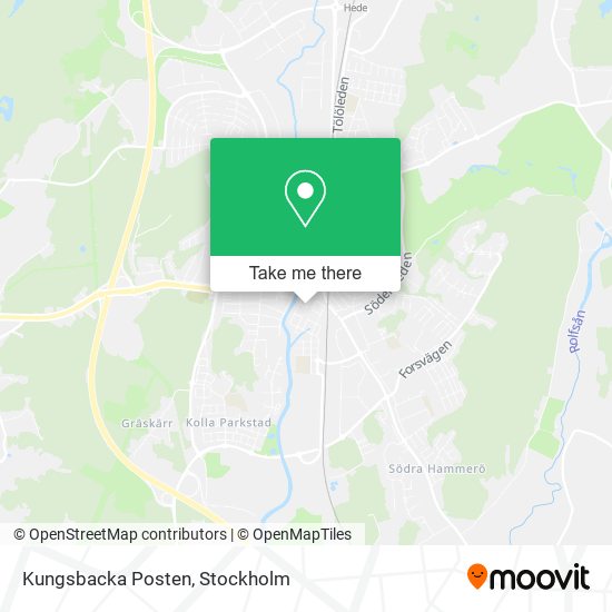 Kungsbacka Posten map