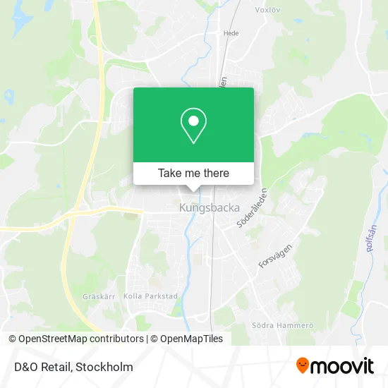 D&O Retail map