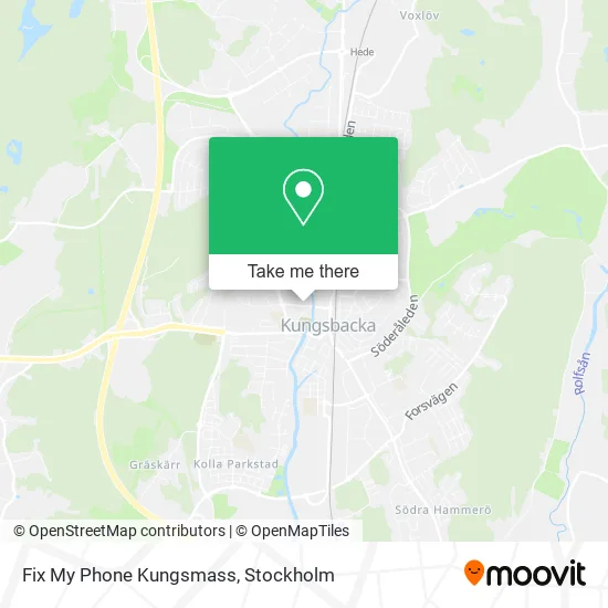 Fix My Phone Kungsmass map