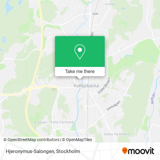 Hjeronymus-Salongen map