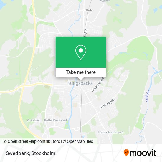 Swedbank map