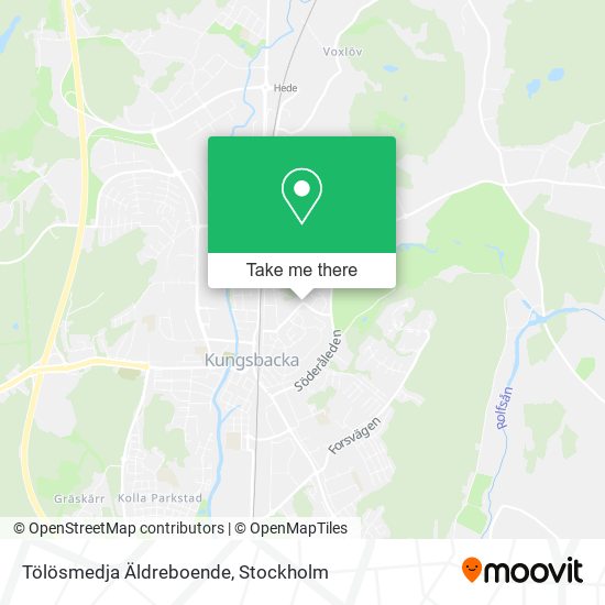 Tölösmedja Äldreboende map