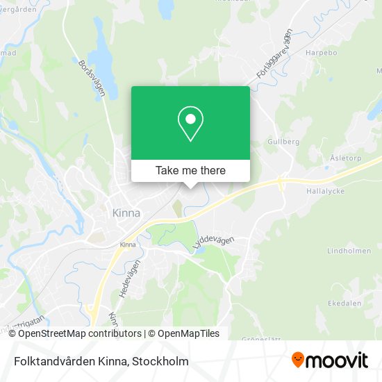 Folktandvården Kinna map