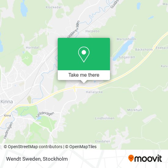 Wendt Sweden map