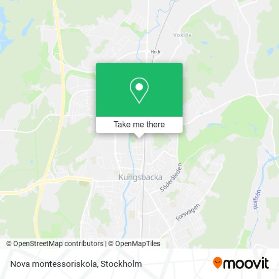 Nova montessoriskola map