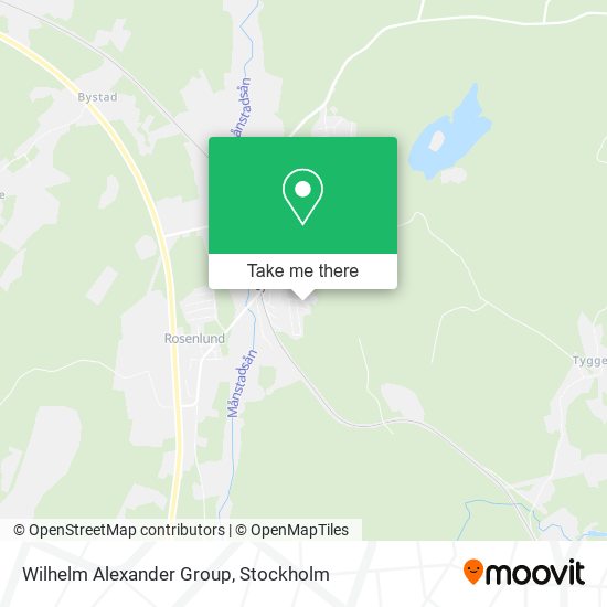 Wilhelm Alexander Group map