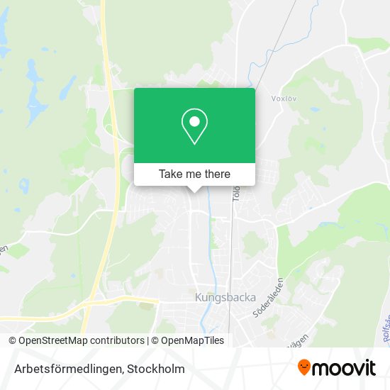 Arbetsförmedlingen map