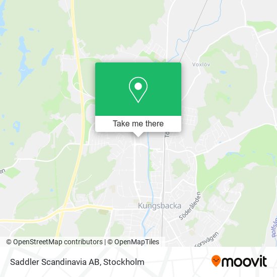 Saddler Scandinavia AB map