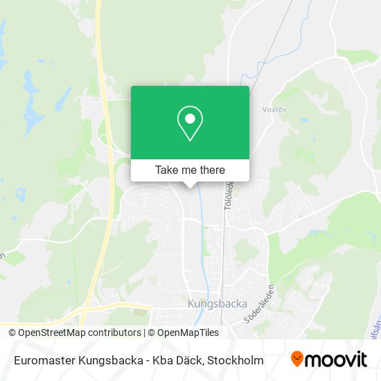 Euromaster Kungsbacka - Kba Däck map