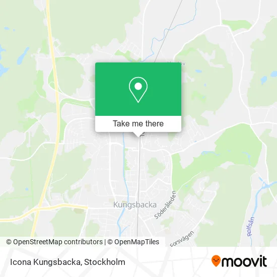 Icona Kungsbacka map