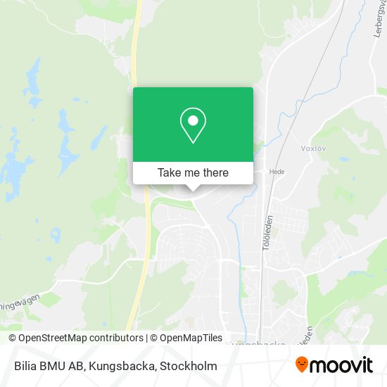 Bilia BMU AB, Kungsbacka map