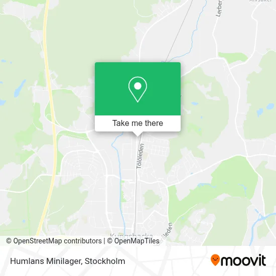 Humlans Minilager map