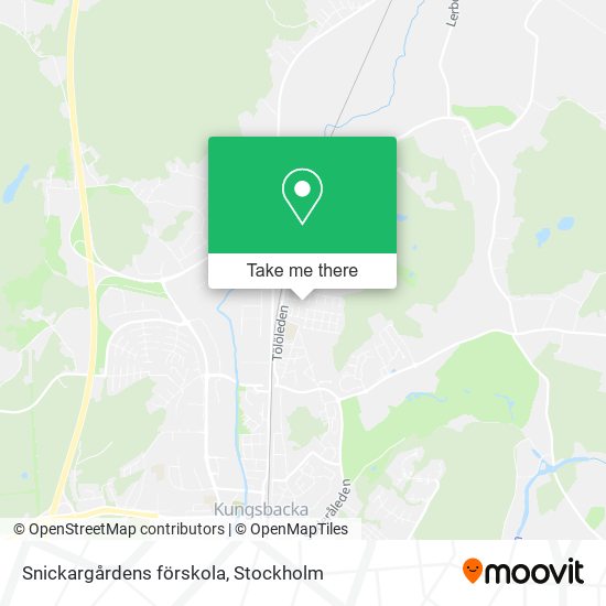 Snickargårdens förskola map