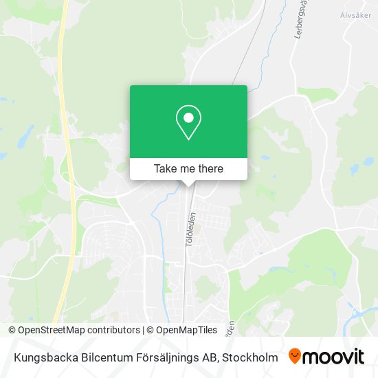 Kungsbacka Bilcentum Försäljnings AB map