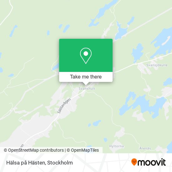 Hälsa på Hästen map