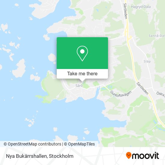 Nya Bukärrshallen map
