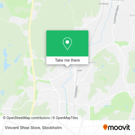 Vincent Shoe Store map