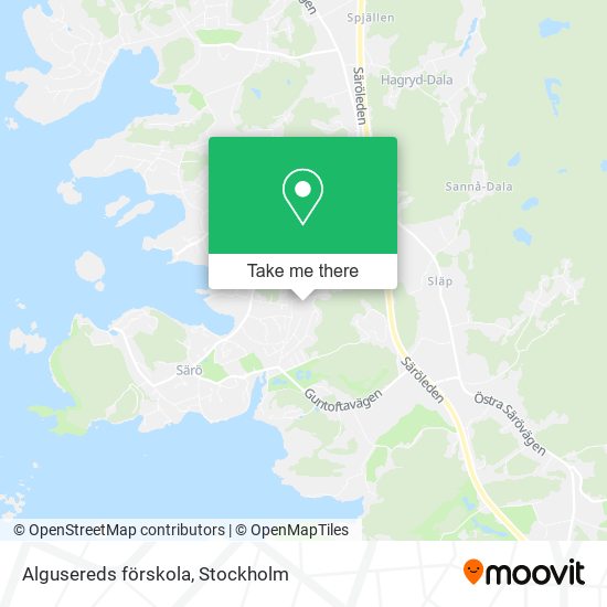 Algusereds förskola map