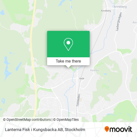 Lanterna Fisk i Kungsbacka AB map