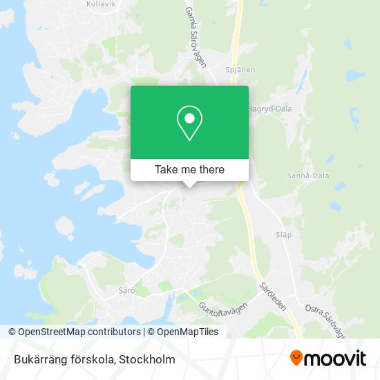 Bukärräng förskola map