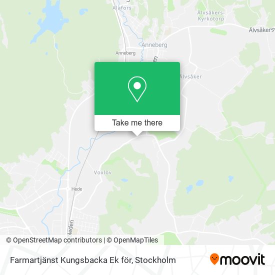 Farmartjänst Kungsbacka Ek för map