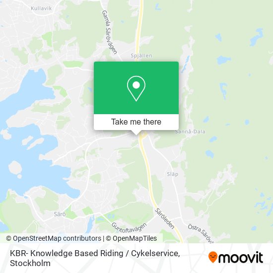 KBR- Knowledge Based Riding / Cykelservice map