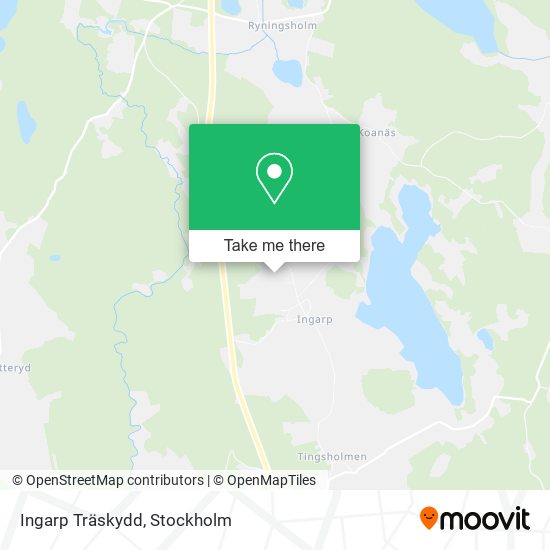 Ingarp Träskydd map