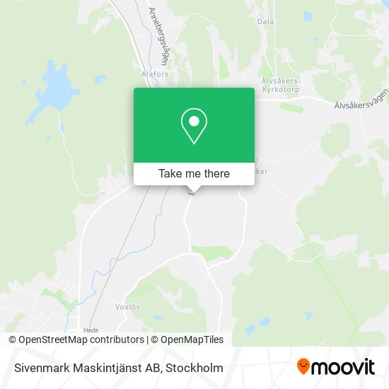 Sivenmark Maskintjänst AB map