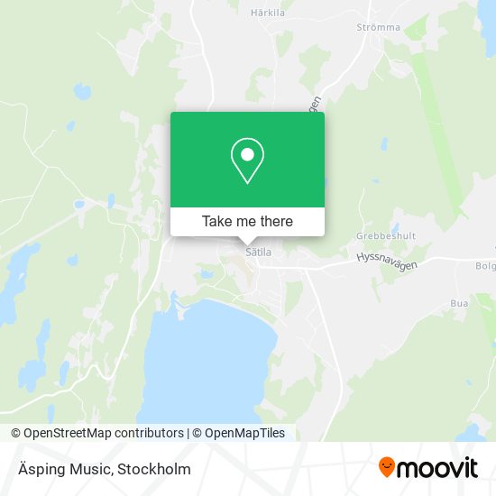 Äsping Music map