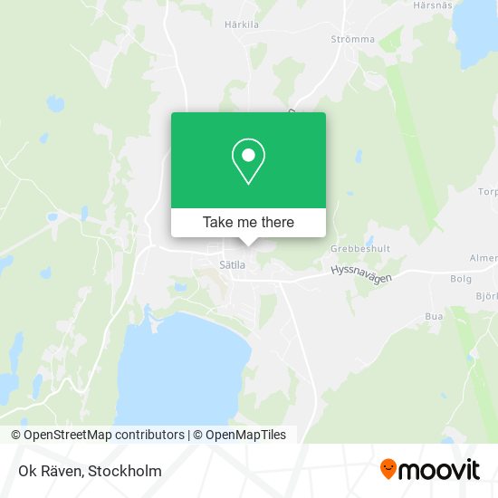 Ok Räven map