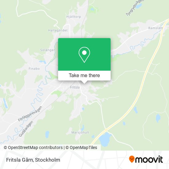 Fritsla Gårn map