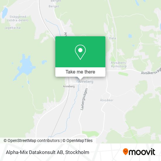Alpha-Mix Datakonsult AB map