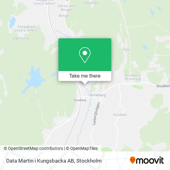 Data Martin i Kungsbacka AB map